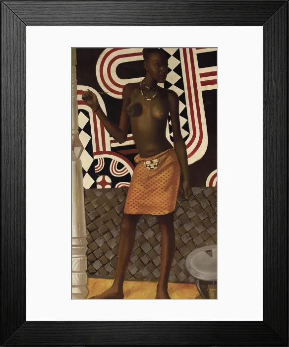 Framed Print : Africa. Artist: Yakovlev, Alexander Yevgenyevich (1887-1938) Framed Print : Africa. Artist: Yakovlev, Alexander Yevgenyevich (1887-1938)