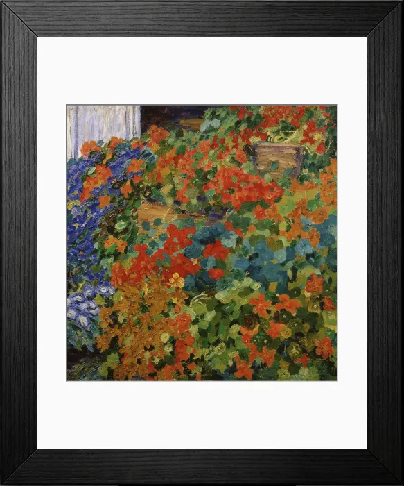 Framed Print : August carpet, 1909. Artist: Yakovlev, Mikhail Nikolayevich (1880-1942) Framed Print : August carpet, 1909. Artist: Yakovlev, Mikhail Nikolayevich (1880-1942)