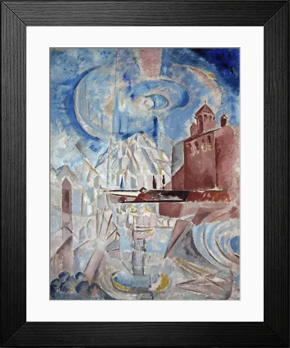 Framed Print : Fantasy, 1910s. Artist: Yakulov, Georgi Bogdanovich (1884-1928) Framed Print : Fantasy, 1910s. Artist: Yakulov, Georgi Bogdanovich (1884-1928)