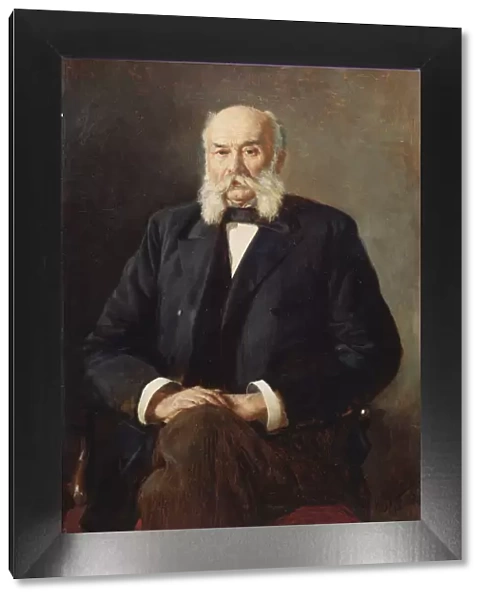 Portrait of the author Ivan Goncharov (1812-1891), 1888. Artist: Yaroshenko, Nikolai Alexandrovich (1846-1898)