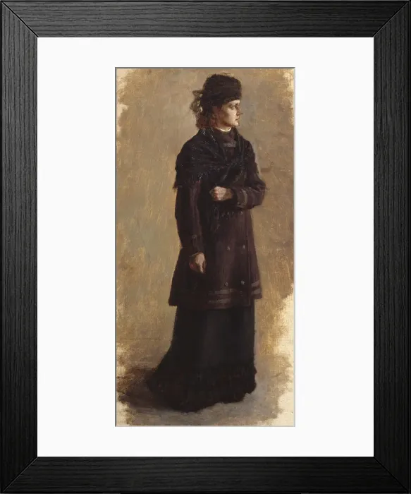Framed Print : A terrorist. Artist: Yaroshenko, Nikolai Alexandrovich (1846-1898) Framed Print : A terrorist. Artist: Yaroshenko, Nikolai Alexandrovich (1846-1898)