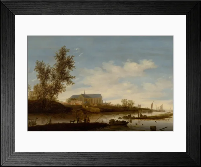 Framed Print : View of the Grote of Sint-Laurenskerk in Alkmaar, 1644 Framed Print : View of the Grote of Sint-Laurenskerk in Alkmaar, 1644