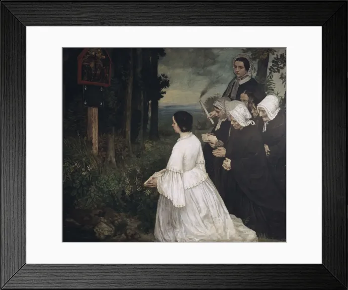 Framed Print : Ex-Voto, 1860 Framed Print : Ex-Voto, 1860