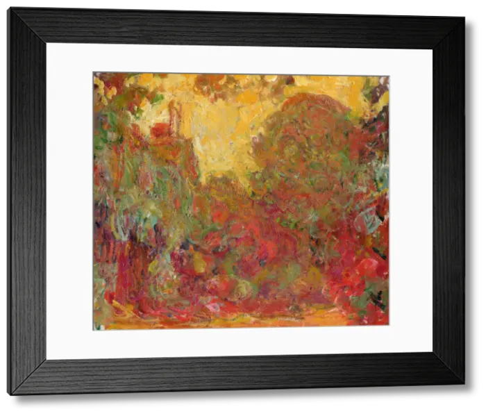 Framed Print : The House Seen from the Rose Garden, 1922-1924 Framed Print : The House Seen from the Rose Garden, 1922-1924