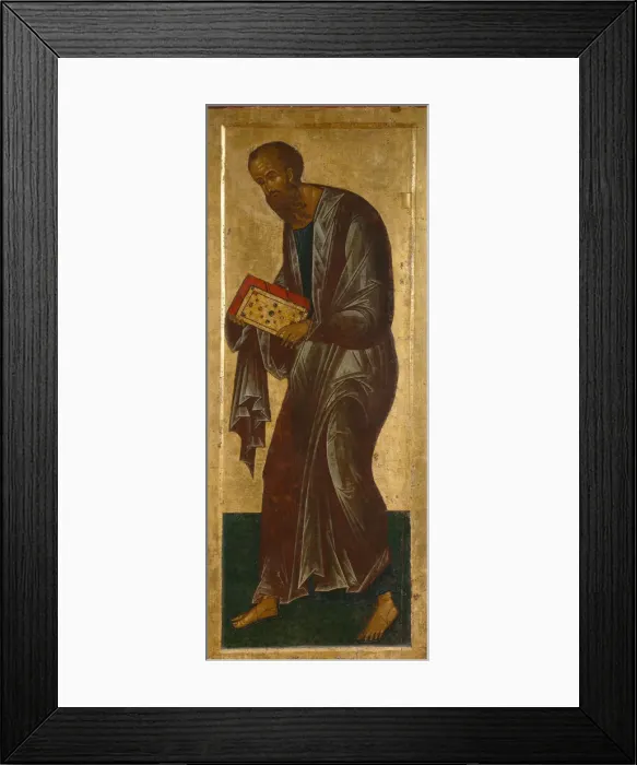 Framed Print : The Apostle Paul (From the Deesis Range), 1497. Artist: Russian icon Framed Print : The Apostle Paul (From the Deesis Range), 1497. Artist: Russian icon