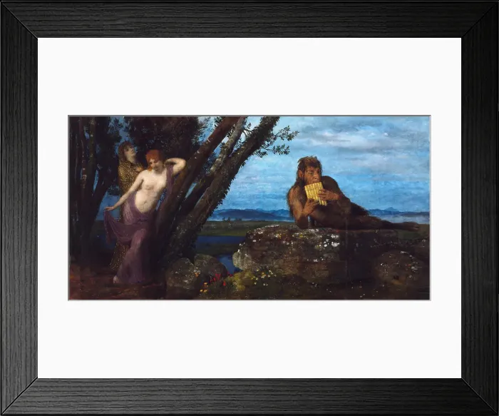 Framed Print : Spring Evening, 1879. Artist: Bocklin, Arnold (1827-1901) Framed Print : Spring Evening, 1879. Artist: Bocklin, Arnold (1827-1901)