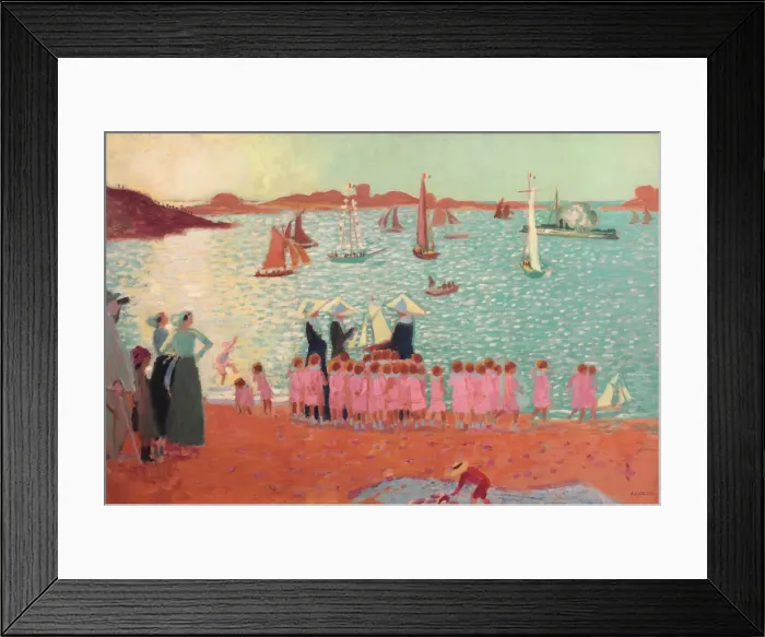 Framed Print : La Colonie de vacances (Summer camp), 1913 Framed Print : La Colonie de vacances (Summer camp), 1913