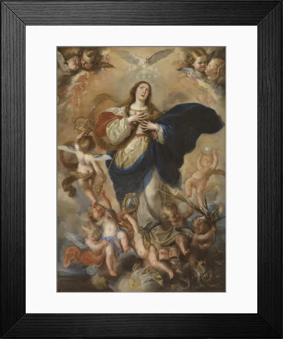 Framed Print : The Immaculate Conception of the Virgin, c. 1660 Framed Print : The Immaculate Conception of the Virgin, c. 1660