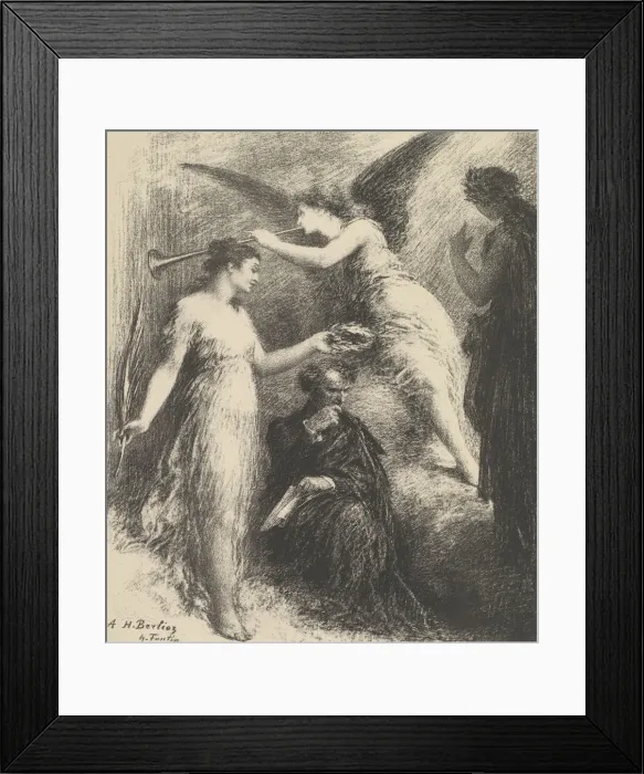 Framed Print : A Hector Berlioz, 1897 Framed Print : A Hector Berlioz, 1897