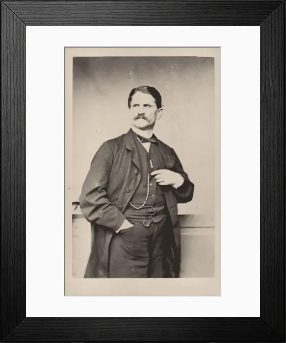 Framed Print : Portrait of the composer Joseph Gungl (1810-1889) Framed Print : Portrait of the composer Joseph Gungl (1810-1889)