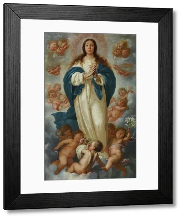 Framed Print : The Immaculate Conception of the Virgin, c. 1670