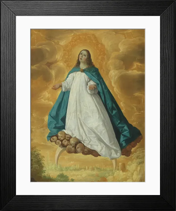 Framed Print : The Immaculate Conception of the Virgin, c. 1635 Framed Print : The Immaculate Conception of the Virgin, c. 1635