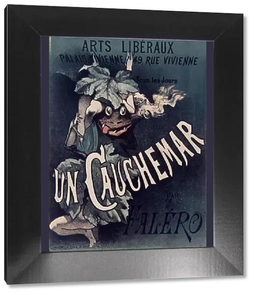A Nightmare (Un Cauchemar). Arts Liberaux. Palais Vivienne, 1888