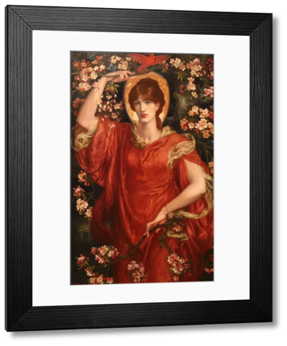 Framed Print : A Vision of Fiammetta, 1878 Framed Print : A Vision of Fiammetta, 1878