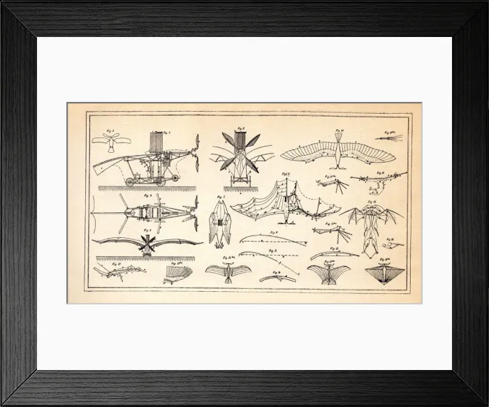 Framed Print : Ader Eole, 1890s Framed Print : Ader Eole, 1890s