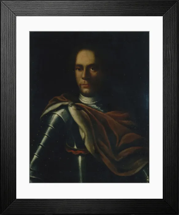 Framed Print : Portrait of Artemy Petrovich Volynsky (1689?1740). Artist: Gsell, Georg (1673-1740) Framed Print : Portrait of Artemy Petrovich Volynsky (1689?1740). Artist: Gsell, Georg (1673-1740)