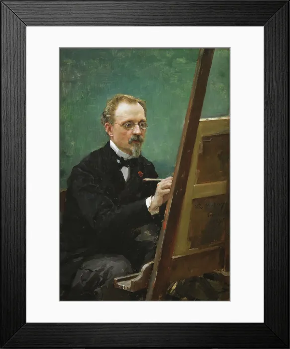 Framed Print : Portrait of Federico de Madrazo, 1875. Artist: Madrazo y Garreta, Raimundo de (1841-1920) Framed Print : Portrait of Federico de Madrazo, 1875. Artist: Madrazo y Garreta, Raimundo de (1841-1920)