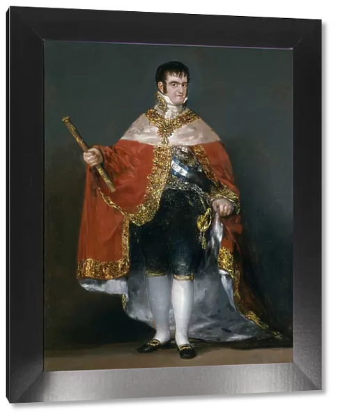 Portrait of King Ferdinand VII of Spain, 1815. Artist: Goya, Francisco, de (1746-1828)