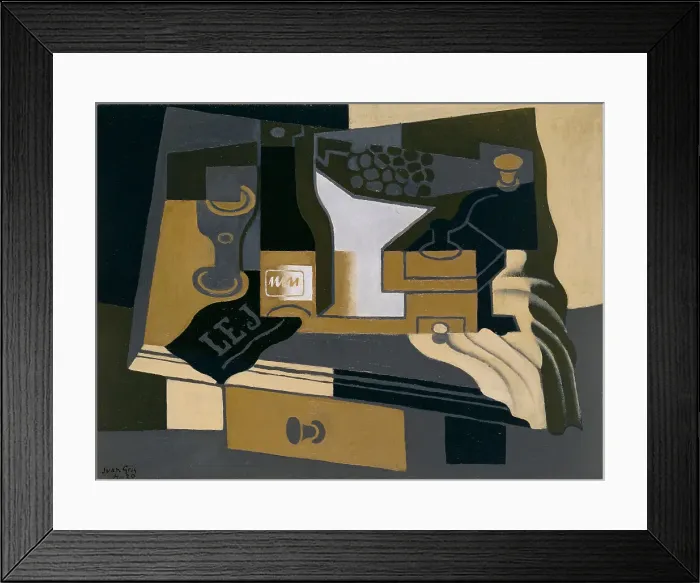 Framed Print : Coffee Grinder, 1920. Artist: Gris, Juan (1887-1927) Framed Print : Coffee Grinder, 1920. Artist: Gris, Juan (1887-1927)