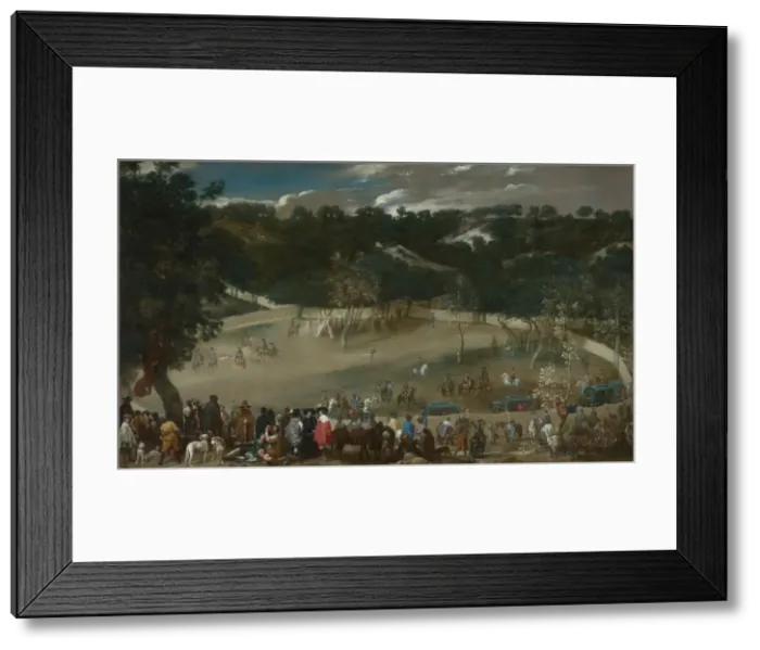 Framed Print : Philip IV hunting Wild Boar (La Tela Real), c. 1632-1637. Artist: Velazquez, Diego (1599-1660) Framed Print : Philip IV hunting Wild Boar (La Tela Real), c. 1632-1637. Artist: Velazquez, Diego (1599-1660)