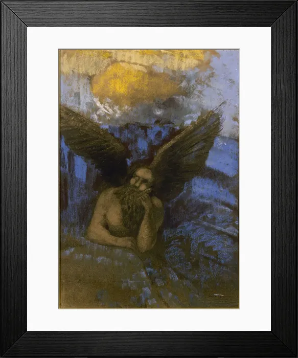 Framed Print : Old Angel, 1892-1895 Framed Print : Old Angel, 1892-1895