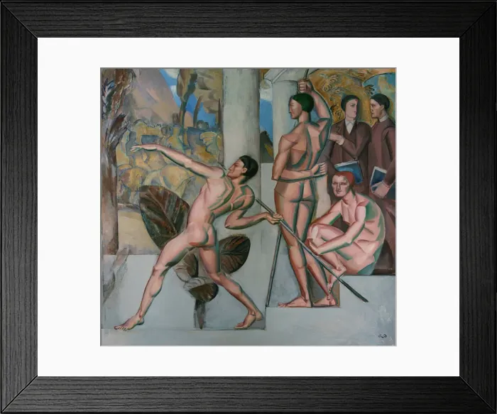 Framed Print : Mens sana in corpore sano (A healthy mind in a healthy body), 1912. Artist: Pauli, Georg (1855-1935) Framed Print : Mens sana in corpore sano (A healthy mind in a healthy body), 1912. Artist: Pauli, Georg (1855-1935)
