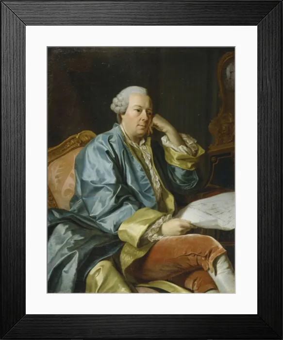 Framed Print : Portrait of Ivan Ivanovich Betskoi (1704-1795), 1770s. Artist: Roslin, Alexander (1718-1793) Framed Print : Portrait of Ivan Ivanovich Betskoi (1704-1795), 1770s. Artist: Roslin, Alexander (1718-1793)