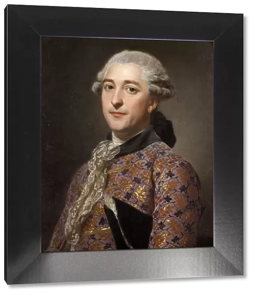 Portrait of Prince Vladimir Borisovich Golitsyn (1731-1799), 1762. Artist: Roslin, Alexander (1718-1793)