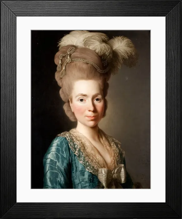 Framed Print : Portrait of Princess Natalya Petrovna Galitzine (1741-1837), 1777. Artist: Roslin, Alexander (1718-1793) Framed Print : Portrait of Princess Natalya Petrovna Galitzine (1741-1837), 1777. Artist: Roslin, Alexander (1718-1793)