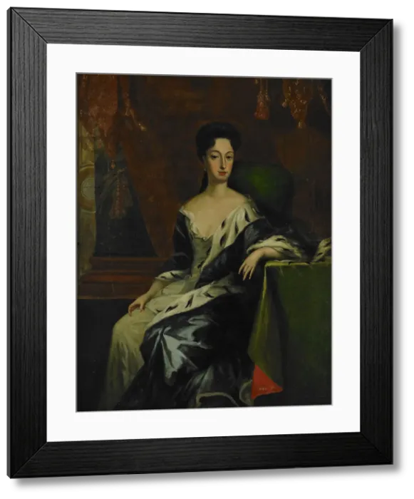 Framed Print : Portrait of Princess Hedvig Sofia of Sweden, Duchess of Holstein-Gottorp (1681-1708), End of 17th cen Artist: Krafft, David, von (1655-1724) Framed Print : Portrait of Princess Hedvig Sofia of Sweden, Duchess of Holstein-Gottorp (1681-1708), End of 17th cen Artist: Krafft, David, von (1655-1724)