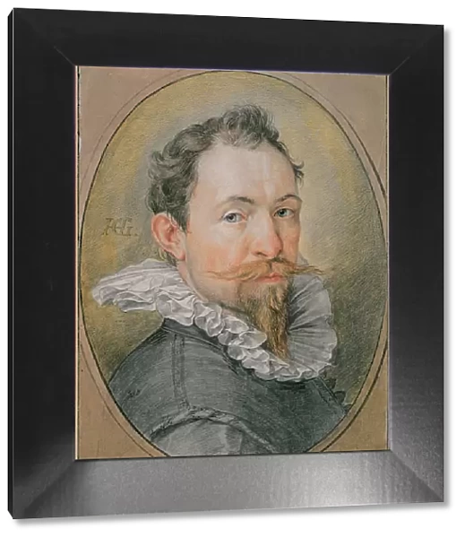 Self-portrait, ca 1594. Artist: Goltzius, Hendrick (1558-1617)