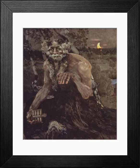 Framed Print : Pan, 1899. Artist: Vrubel, Mikhail Alexandrovich (1856-1910) Framed Print : Pan, 1899. Artist: Vrubel, Mikhail Alexandrovich (1856-1910)