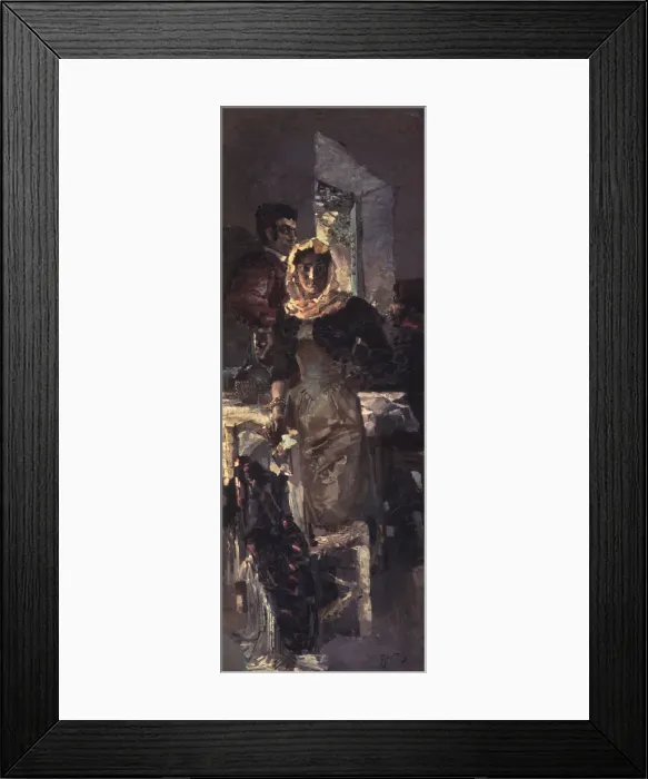 Framed Print : Spain, 1894. Artist: Vrubel, Mikhail Alexandrovich (1856-1910) Framed Print : Spain, 1894. Artist: Vrubel, Mikhail Alexandrovich (1856-1910)
