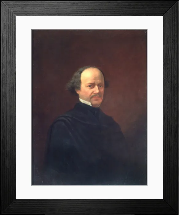 Framed Print : Portrait of the composer Alexander Dargomyzhsky (1813-1869), 1869. Artist: Volkov, Adrian Markovich (1827-1873) Framed Print : Portrait of the composer Alexander Dargomyzhsky (1813-1869), 1869. Artist: Volkov, Adrian Markovich (1827-1873)