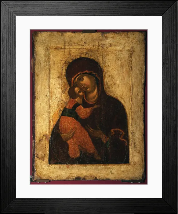 Framed Print : The Virgin of Vladimir, Last quarter of 15th cen Artist: Russian icon Framed Print : The Virgin of Vladimir, Last quarter of 15th cen Artist: Russian icon