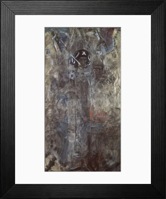 Framed Print : The Vision of the Prophet Ezekiel, 1906. Artist: Vrubel, Mikhail Alexandrovich (1856-1910) Framed Print : The Vision of the Prophet Ezekiel, 1906. Artist: Vrubel, Mikhail Alexandrovich (1856-1910)