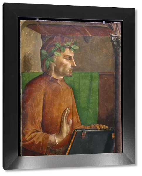 Portrait of Dante Alighieri (1265-1321), 1476. Artist: Justus van Gent (Joos van Wassenhove) (ca 1410-ca 1480)
