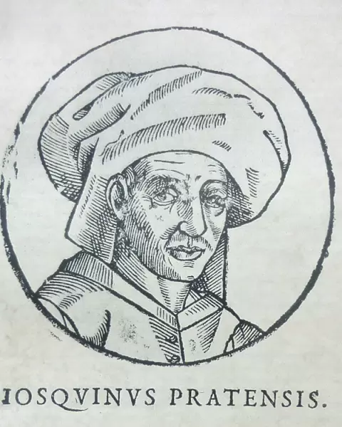 Portrait of the Composer Josquin des Prez, c. 1610. Artist: Anonymous