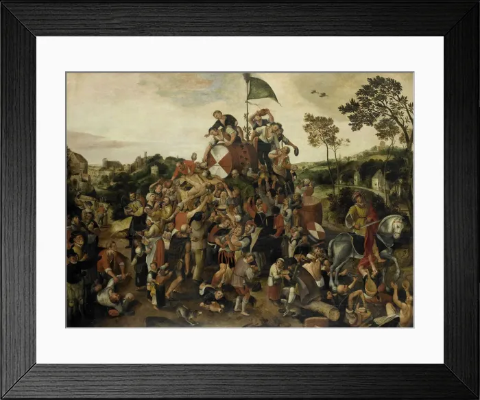 Framed Print : St. Martins Day Kermis, 1598. Artist: Balten, Pieter (1525-1598) Framed Print : St. Martins Day Kermis, 1598. Artist: Balten, Pieter (1525-1598)