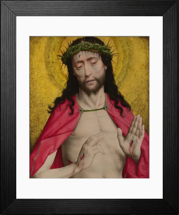 Framed Print : Christ Crowned with Thorns, ca 1470. Artist: Bouts, Dirk (1410 / 20-1475) Framed Print : Christ Crowned with Thorns, ca 1470. Artist: Bouts, Dirk (1410 / 20-1475)