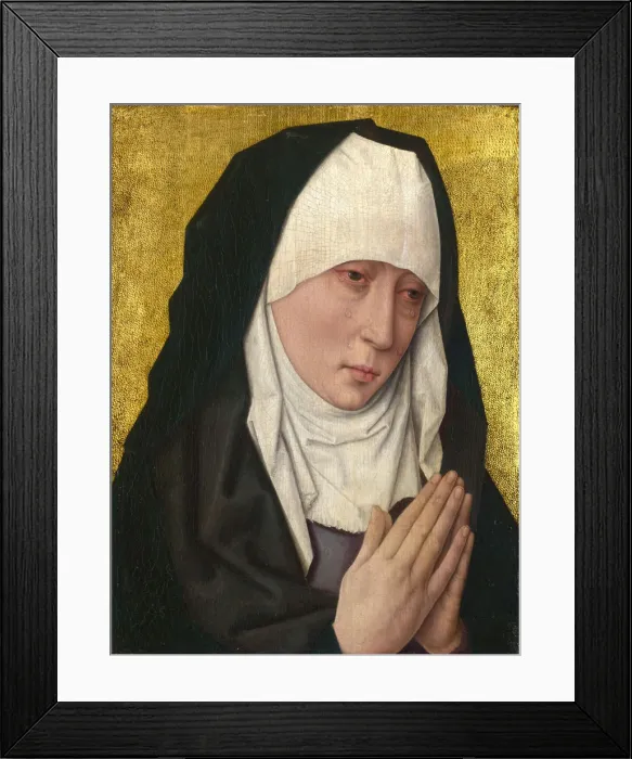 Framed Print : Mater Dolorosa, ca 1470-1475. Artist: Bouts, Dirk, (Workshop) Framed Print : Mater Dolorosa, ca 1470-1475. Artist: Bouts, Dirk, (Workshop)