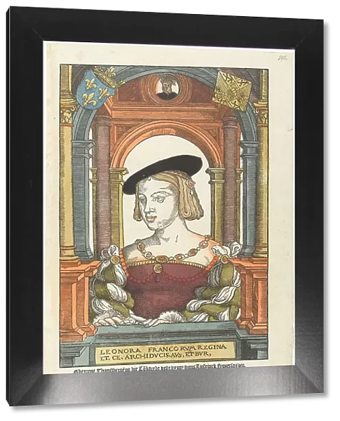 Portrait of Eleanor of Austria (1498-1558), 1539. Artist: Coecke van Aelst, Pieter, the Elder (1502-1550)