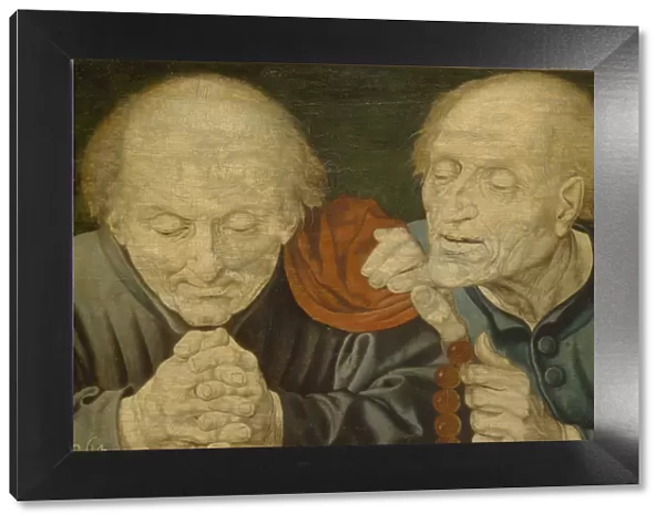 Two Old Men. Artist: Reymerswaele, Marinus Claesz, van (ca. 1490-after 1567)