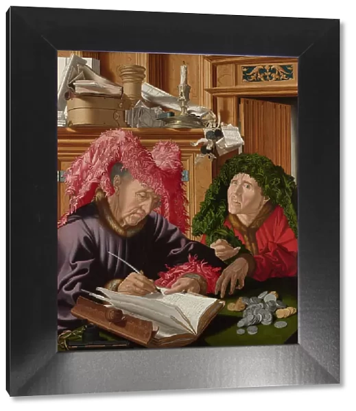 Two Tax Gatherers, c. 1540. Artist: Reymerswaele, Marinus Claesz, van (ca. 1490-after 1567)