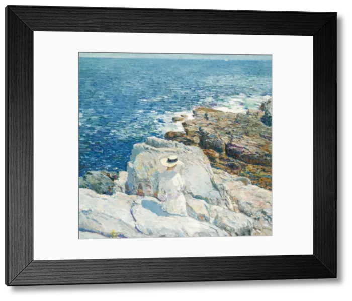 Framed Print : The South Ledges, Appledore, 1913. Artist: Hassam, Childe (1859-1935) Framed Print : The South Ledges, Appledore, 1913. Artist: Hassam, Childe (1859-1935)