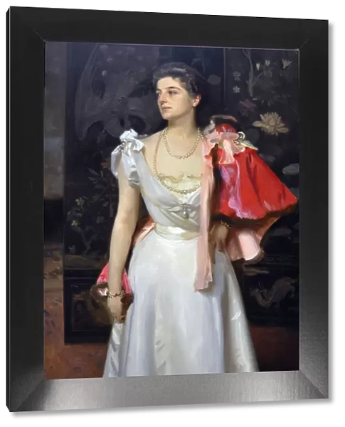 Portrait of Princess Sophie Illarionovna Demidoff (1871-1953), nee Vorontsova-Dashkova, 1895-1897. Artist: Sargent, John Singer (1856-1925)