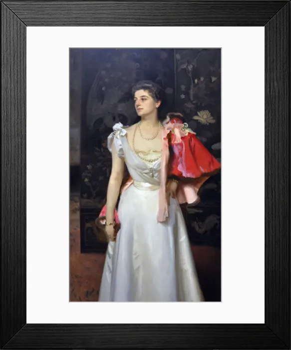 Framed Print : Portrait of Princess Sophie Illarionovna Demidoff (1871-1953), nee Vorontsova-Dashkova, 1895-1897. Artist: Sargent, John Singer (1856-1925) Framed Print : Portrait of Princess Sophie Illarionovna Demidoff (1871-1953), nee Vorontsova-Dashkova, 1895-1897. Artist: Sargent, John Singer (1856-1925)
