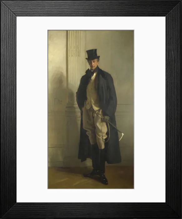 Framed Print : Thomas Lister (1854-1925), Lord Ribblesdale, 1902. Artist: Sargent, John Singer (1856-1925) Framed Print : Thomas Lister (1854-1925), Lord Ribblesdale, 1902. Artist: Sargent, John Singer (1856-1925)