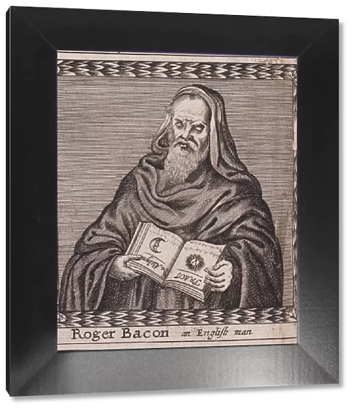 Roger Bacon (From: The order of the Inspirati), 1659. Artist: Anonymous