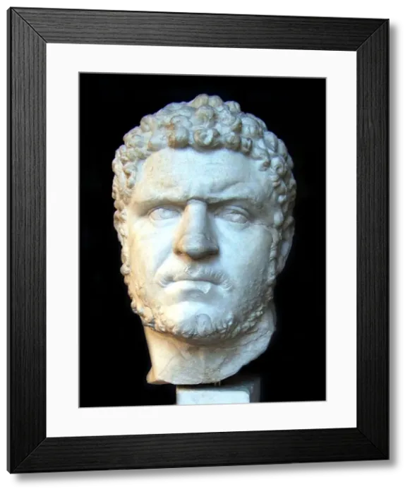 Framed Print : Caracalla, 3rd cen. AD. Artist: Art of Ancient Rome, Classical sculpture Framed Print : Caracalla, 3rd cen. AD. Artist: Art of Ancient Rome, Classical sculpture